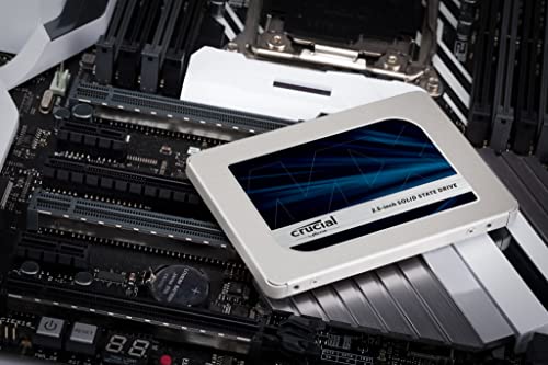 Crucial MX500 500GB 3D NAND SATA 2.5 Inch Internal SSD - Up to 560MB/s - CT500MX500SSD1