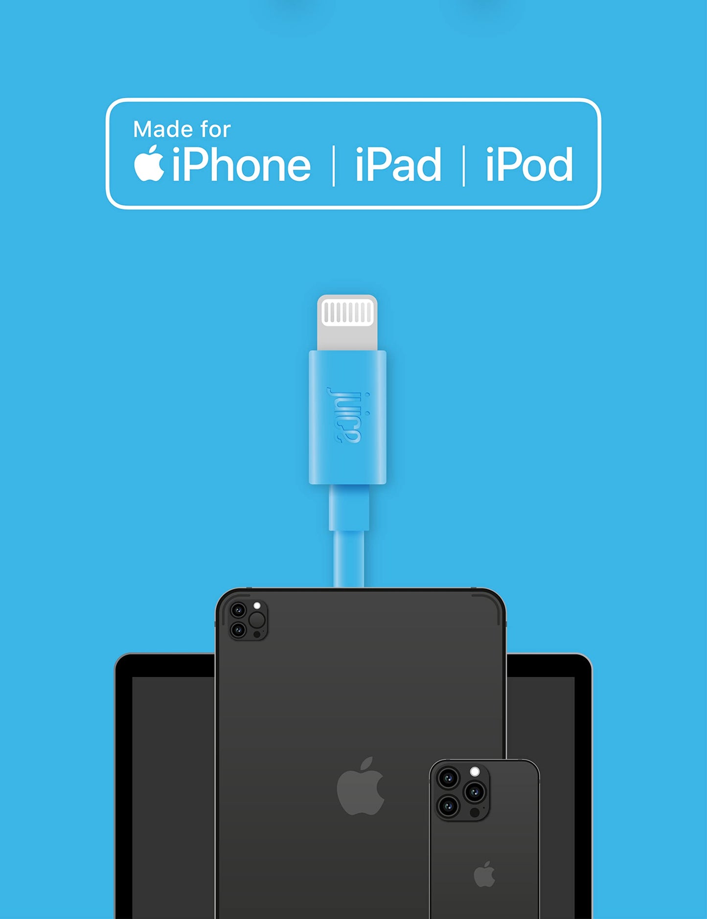 Juice XXL Apple Lightning Charge and Sync Cable, 3m
