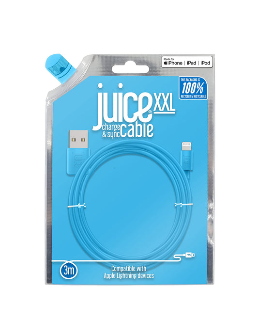 Juice XXL Apple Lightning Charge and Sync Cable, 3m