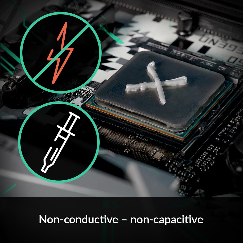ARCTIC MX-4 (8 g) - Premium Performance Thermal Paste for all processors (CPU, GPU - PC, PS4, XBOX), very high thermal conductivity, long durability, safe application, non-conductive, non-capacitive