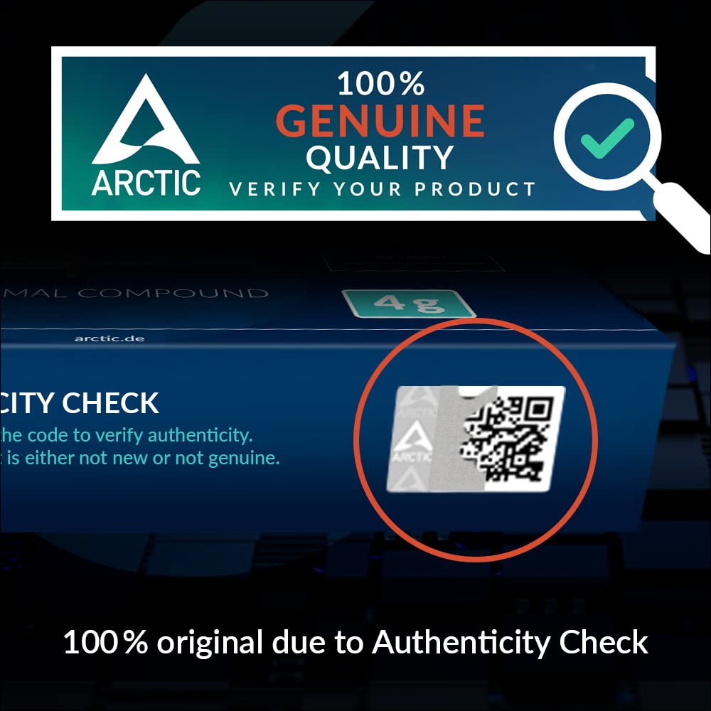 ARCTIC MX-4 (4 g) - Premium Performance Thermal Paste for all processors (CPU, GPU - PC, PS4, XBOX), very high thermal conductivity, long durability, safe application, non-conductive, non-capacitive