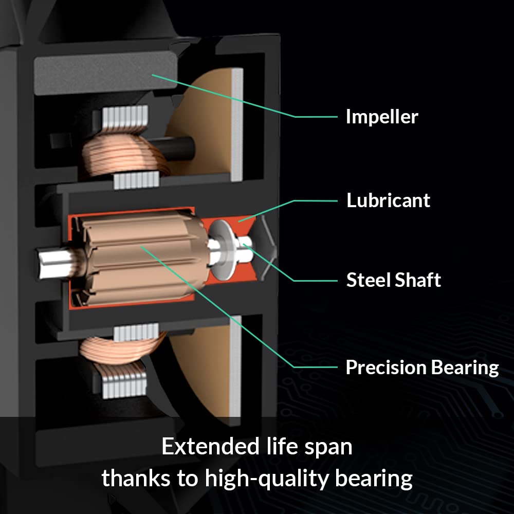 ARCTIC Freezer 12 - Compact Multi-Compatible Tower CPU Cooler, 500–2000 RPM