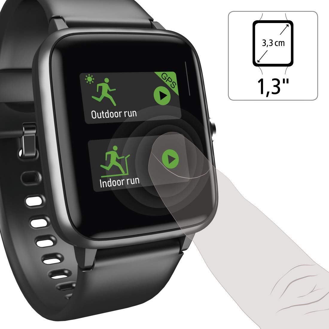 Hama Smartwatch 5910, GPS, wasserdicht