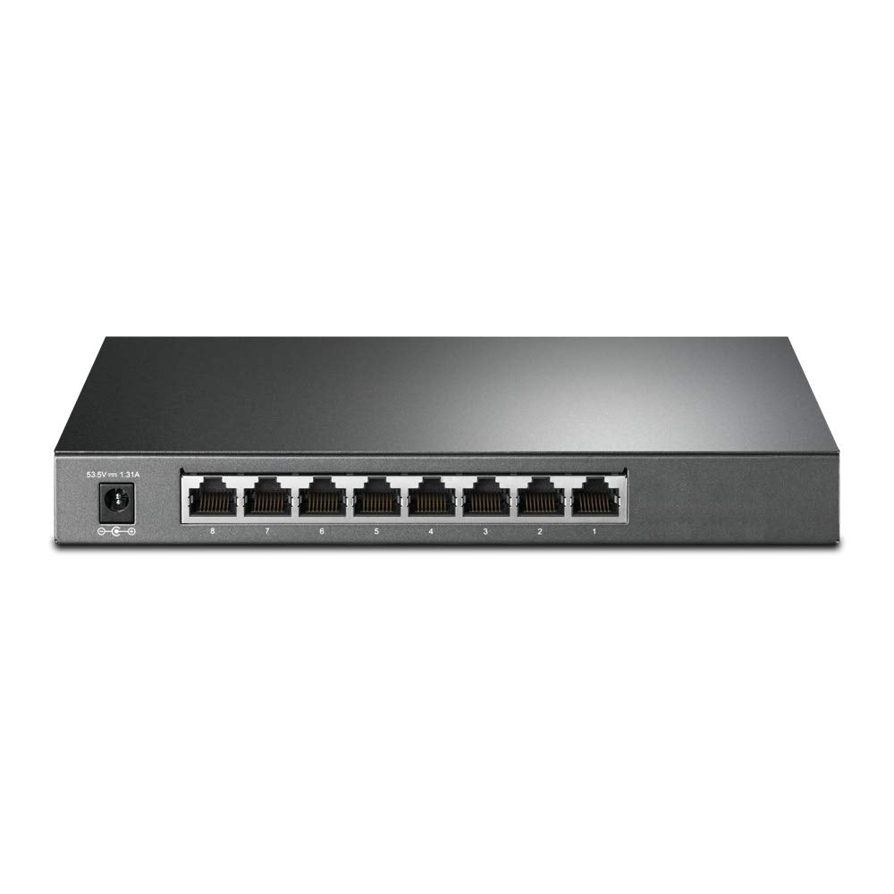 TP-Link JetStream 8-Port Gigabit Smart Switch with 4-Port PoE+(TL-SG2008P)