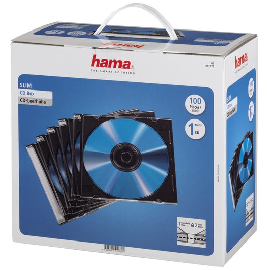 Hama SlimLine CD Cases Pack of 50