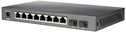 TP-Link JetStream 8-Port Gigabit Smart Switch with 4-Port PoE+(TL-SG2008P)