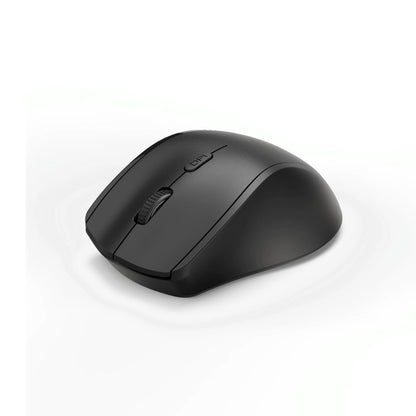 Hama Maus kabellos für Linkshänder ergonomisch (Linkshänder-Maus ohne Kabel, Wireless Funkmaus, USB Empfänger, vertikal, 800-1600 dpi, 3 Tasten inkl. Browser-Tasten, 2,4 GHz) schwarz