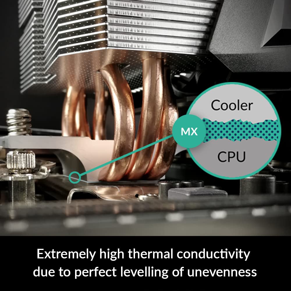 ARCTIC MX-4 (8 g) - Premium Performance Thermal Paste for all processors (CPU, GPU - PC, PS4, XBOX), very high thermal conductivity, long durability, safe application, non-conductive, non-capacitive