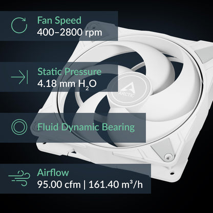 ARCTIC P14 Max (enthält P14 Max, P14 Max (white), P14 Max (5 Pack))