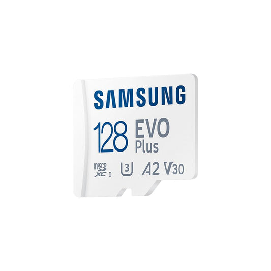128GB Samsung EVO Plus UHS-1 (U3) microSD Card & Adaptor