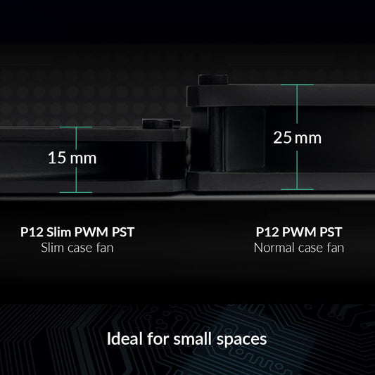 ARCTIC P12 Slim PWM PST