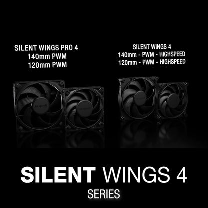 be quiet! Silent Wings 4 Case Fans